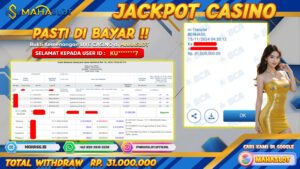 MAHASLOT JACKPOT LIVE CASINO SWEET BONANZA CANDY LAND Rp. 31.000.000,- LUNAS