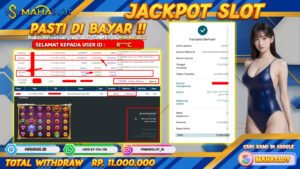 MAHASLOT JACKPOT SLOT GAMES GATES OF OLYMPUS XMAS 1000 Rp. 11.000.000,- LUNAS