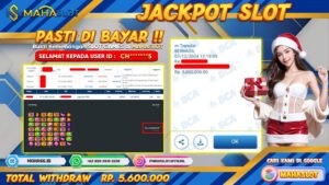 MAHASLOT JACKPOT SLOT GAMES SUGAR RUSH 1000 Rp. 5.600.000,- LUNAS