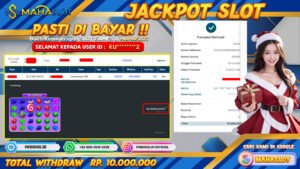 MAHASLOT JACKPOT SLOT GAMES SWEET BONANZA 1000 Rp. 10.000.000,- LUNAS