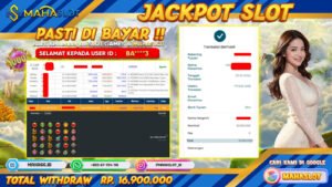 MAHASLOT JACKPOT SLOT GAMES GATES OF GATOT KACA 1000 Rp. 16.900.000,- LUNAS