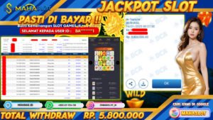 MAHASLOT JACKPOT SLOT GAMES MAHJONG WAYS Rp. 5.800.000,- LUNAS