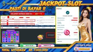 MAHASLOT JACKPOT SLOT GAMES SWEET BONANZA 1000 Rp. 7.000.000,- LUNAS