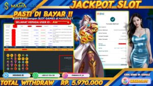 MAHASLOT JACKPOT SLOT GAMES GATES OF OLYMPUS Rp. 5.970.000,- LUNAS