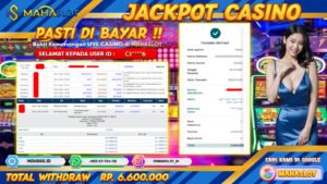 MAHASLOT JACKPOT LIVE CASINO GAMES ROULETTE MACAO Rp. 6.600.000,- LUNAS