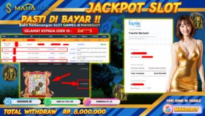 MAHASLOT JACKPOT SLOT GAMES MAHJONG WINS 3 - BLACK SCATTER Rp. 8.000.000,- LUNAS