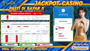 MAHASLOT JACKPOT LIVE CASINO SWEET BONANZA CANDY LAND Rp. 21.000.000,- LUNAS