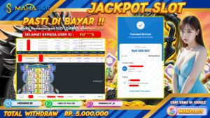 MAHASLOT JACKPOT SLOT GAMES MAHJONG WINS 3-BLACK SCATTER Rp. 5.000.000,- LUNAS