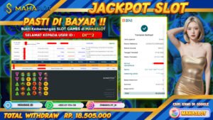 MAHASLOT JACKPOT SLOT GAMES GATES OF OLYMPUS 1000 Rp. 18.505.000,- LUNAS