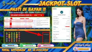 MAHASLOT JACKPOT SLOT GAMES GATES OF OLYMPUS 1000 Rp. 12.000.000,- LUNAS