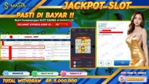 MAHASLOT JACKPOT SLOT GAMES MAHJONG WAYS Rp. 5.000.000,- LUNAS