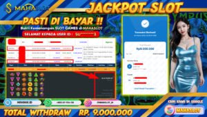 MAHASLOT JACKPOT SLOT GAMES GATES OF OLYMPUS 1000 Rp. 9.000.000,- LUNAS