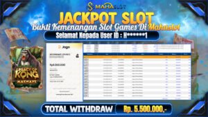 MAHASLOT JACKPOT SLOT GAMES LEGACY OF KONG MAXWAYS Rp. 5.500.000,- LUNAS
